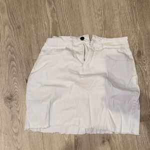 Amazon Women's Mini Skirt - White
